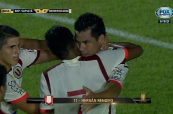 Universitario: Hernán Rengifo concretó el 2-0 con gran cabezazo