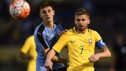 Uruguay venció 2-1 a Brasil en el Sudamericano Sub 20