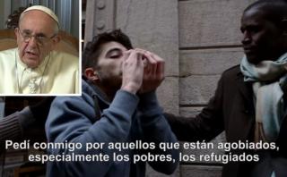 El Papa Francisco pide a sus seguidores acoger a los refugiados