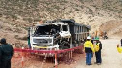 Tacna: obrero fallece tras choque de vehículos pesados