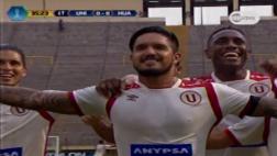 Juan Vargas marcó primer gol con Universitario con este 'misil'