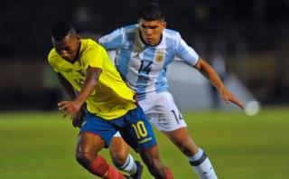 Ecuador superó 3-0 a Argentina y aún vive en el Sudamericano