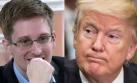 Abogado de Snowden pide a Trump cancelar persecución judicial