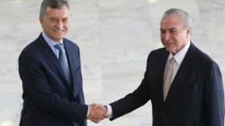 Visita de Macri a Temer enfrenta libre mercado y proteccionismo
