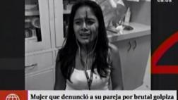 Mujer fue golpeada tras denunciar a su ex pareja por agresión
