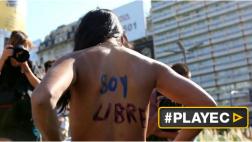 "Tetazo": Argentinas protestan en topless contra el machismo
