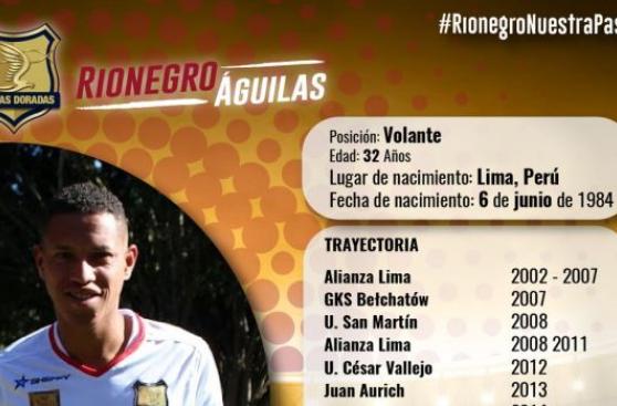 Alexander Sánchez fue fichado por Rionegro Águilas de Colombia