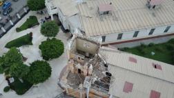 Chiclayo: cúpula de capilla de hospital se desploma por lluvias