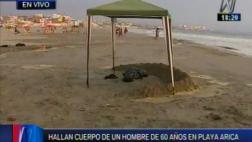 Lurín: encuentran cuerpo de hombre de 60 años en playa Arica