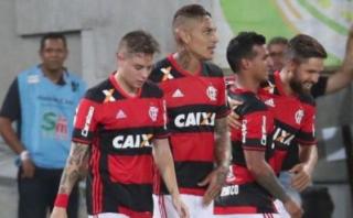 Con Paolo Guerrero y Miguel Trauco: Flamengo ganó 2-0 al Gremio