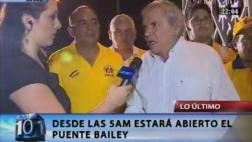 Autopista Ramiro Prialé será reabierta este jueves a las 5 a.m.