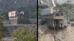Río Rímac: el antes y después de la casa a punto de colapsar