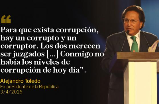 Lo que decía Alejandro Toledo sobre la corrupción [FRASES]