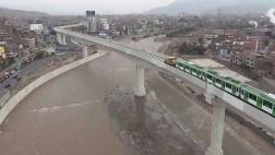 Río Rímac no dañó estructuras de Línea 1 del Metro de Lima