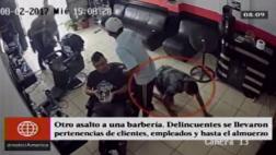 SJL: roban barbería y se llevan hasta táper de comida del dueño