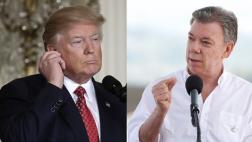 Juan Manuel Santos: "Donald Trump apoya la paz en Colombia"