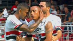 Christian Cueva marcó para Sao Paulo con gran gesto técnico