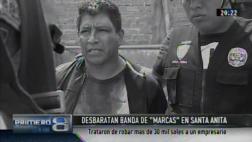 Santa Anita: ‘marcas’ cayeron tras asaltar a comerciantes