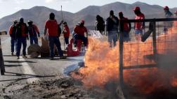 Chile: mina denuncia actos violentos en huelga de trabajadores