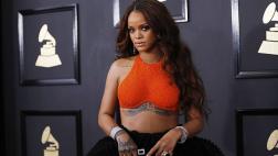 Rihanna fue la que se divirtió más en los Grammy 2017