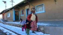 Temperaturas por debajo de los 0°C son registradas en el sur
