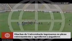 El momento en que hinchas de la 'U' entraron al Monumental