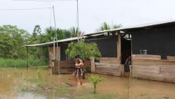 Indeci: hay 43.730 damnificados y 353.038 afectados por lluvias