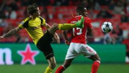 Benfica, con André Carrillo 45 minutos, derrotó 1-0 al Dortmund