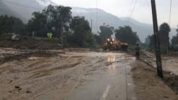 Huaico restringió tránsito en la Carretera Central