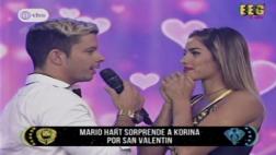Esto es guerra: Mario Hart sorprende a Korina por San Valentín