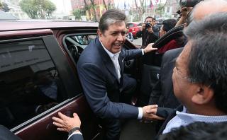 Alan García dice que sí declarará ante fiscal por gasoducto