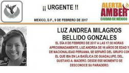 Encuentran a joven peruana que desapareció en México