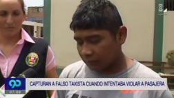 San Martín de Porres: falso taxista trató de violar a pasajera