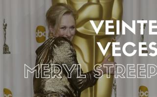 Oscar: Meryl Streep, la mujer con el récord de nominaciones