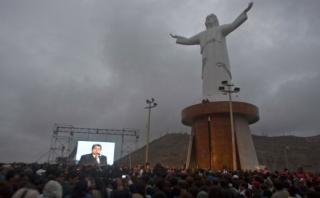 García rechaza que Cristo del Pacífico simbolice corrupción