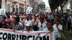 Centro de Lima: así se desarrolló Marcha Contra la Corrupción