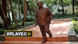 Cuba rinde tributo a Gabo con escultura en La Habana Vieja