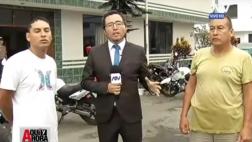 SMP: Padre e hijo atrapan a hampón en arriesgada acción en robo