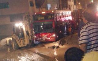 Chosica: cierran Carretera Central por caída de huaico