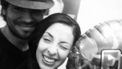 Andrea Luna festejó su cumpleaños junto a Pietro Sibille
