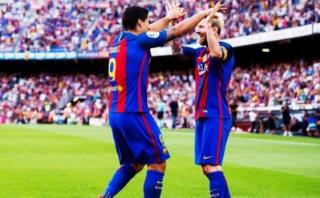 Barcelona: Lionel Messi anotó tras asistencia de Luis Suárez