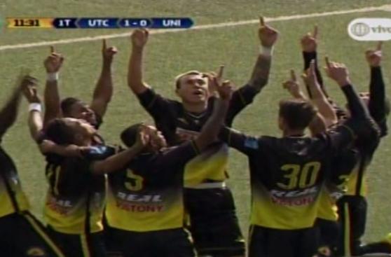 Universitario: UTC abrió el marcador con este penal de Millán