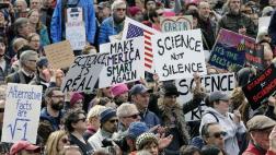 Científicos protestan ante "amenazas" de Trump a la ciencia