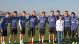Real Madrid: 'niño ángel' de Chapecoense conoció a sus ídolos