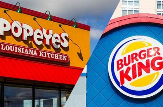 Dueña de Burger King compra cadena Popeyes en US$1.800 millones