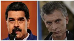 Maduro llama "ladrón", "farsante" y "bandido" a Macri