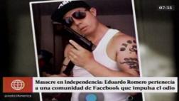 Advierten sobre respaldo en la red a asesino de Independencia