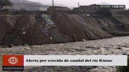 Senamhi: alerta naranja por crecida del caudal del río Rímac