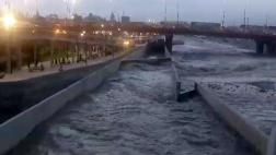 Río Rímac alcanza niveles regulares y empieza a descender