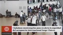 Callao: extranjero armó un escándalo en aeropuerto Jorge Chávez
